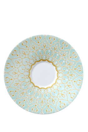 Moresque Teacup And Saucer